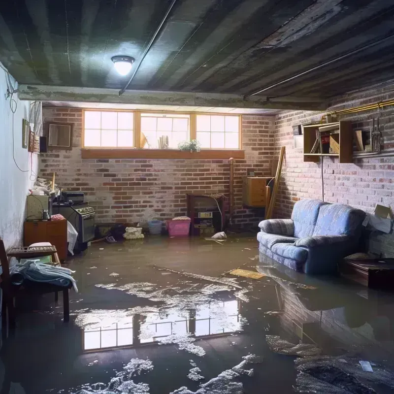 Flooded Basement Cleanup in Hall Park, OK